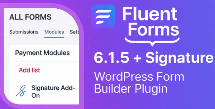 Fluent Forms Pro Add-On 6.1.5
