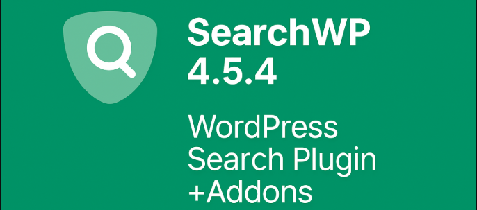 SearchWP 4.5.4 WordPress Plugin